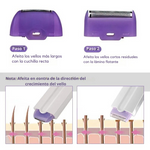 Depiladora Eléctrica con Luz LED – Suave y sin dolor